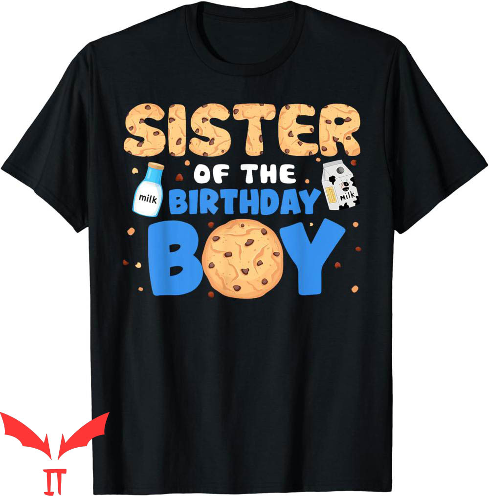 Cookie Monster Birthday T-Shirt Sister Of The Birthday Boy Cookie Monster Birthday T-Shirt Sister Of The Birthday Boy