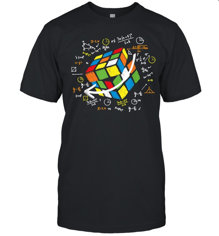Cool Math Rubik Rubix Rubics Player Cube Maths shirt Cool Math Rubik Rubix Rubics Player Cube Maths shirt