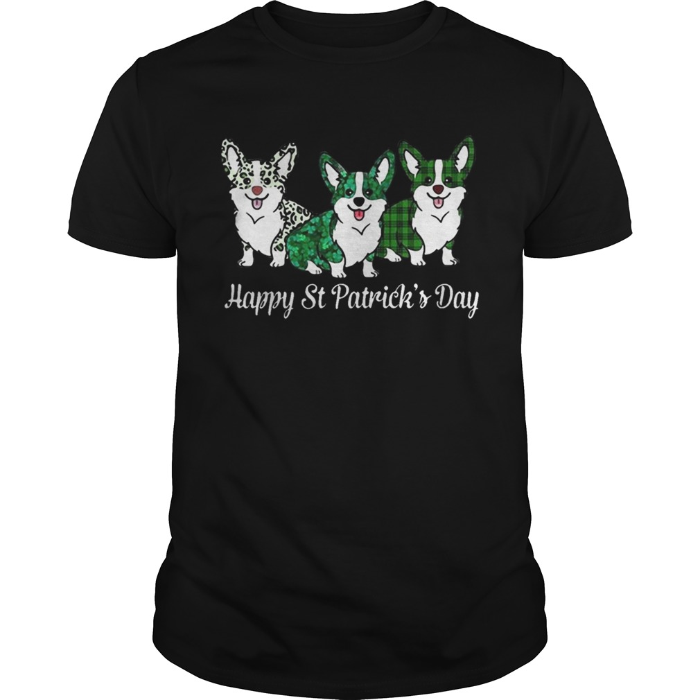Corgi Happy St Patricks Day shirt Corgi Happy St Patricks Day shirt