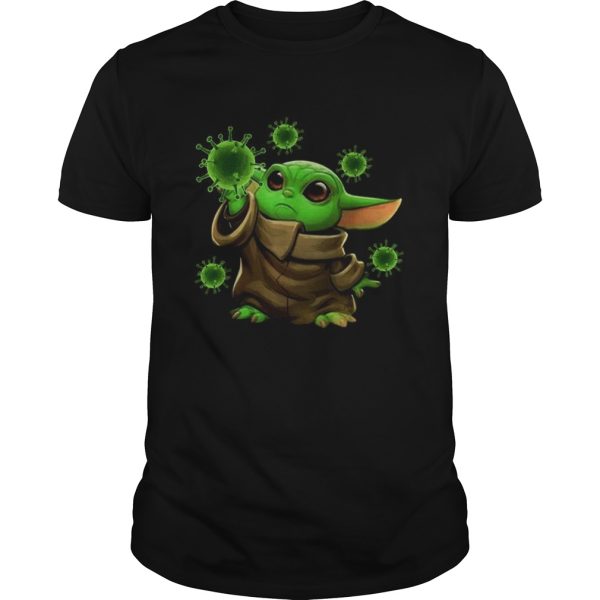 Coronavirus Merch Baby Yoda shirt