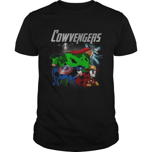 Cow Cowvengers Marvel Avengers Endgame shirt