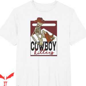 Cowboy Killer T-Shirt Punchy Cowboy Killers Skeleton T-Shirt