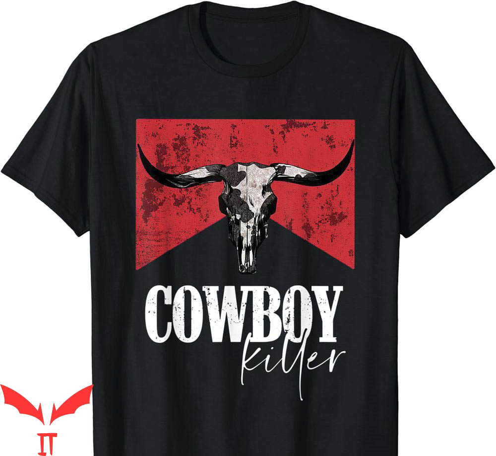 Cowboy Killer T-Shirt Vintage Punchy Skull T-Shirt Trending Cowboy Killer T-Shirt Vintage Punchy Skull T-Shirt Trending