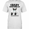 Crazy Boston Terrier Lady 2020 T-Shirt