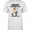 Crazy Hamster Lady Mask 2020 Toilet Paper Quarantined T-Shirt