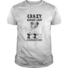 Crazy aussie lady mask 2020 toilet paper quarantined shirt
