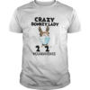 Crazy donkey lady mask 2020 toilet paper quarantined shirt