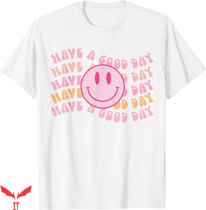 Cute Preppy T-Shirt Happy Face T-Shirt Trending Cute Preppy T-Shirt Happy Face T-Shirt Trending