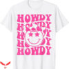 Cute Preppy T-Shirt Howdy Smile Face Rodeo Western Country
