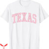 Cute Preppy T-Shirt Preppy Varsity Pink Texas T-Shirt