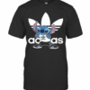 Cute Sporty Stitch Disney X Adidas Mashup T-Shirt