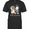 Dachshund And Snoopy Friends Christmas Light T-Shirt