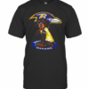 Dachshund Baltimore Ravens T-Shirt
