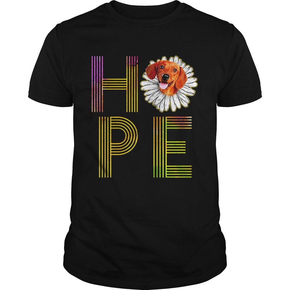Dachshund Flower Hope shirt Dachshund Flower Hope shirt