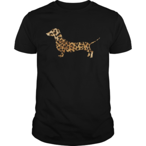 Dachshund Leopard shirt