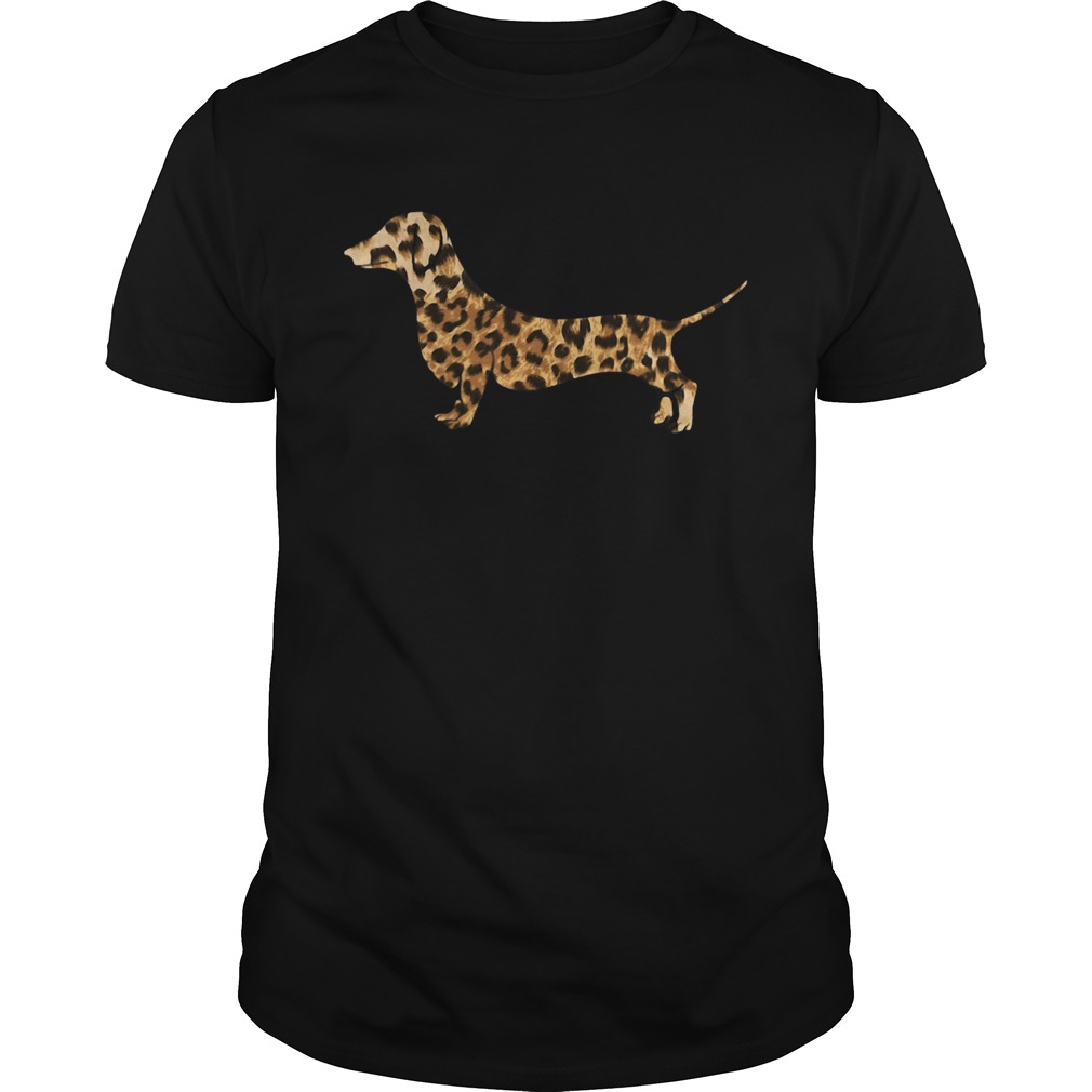 Dachshund Leopard shirt Dachshund Leopard shirt