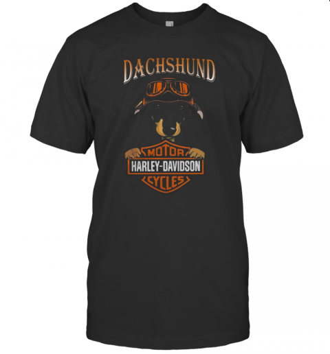 Dachshund Motor Harley Davidson Company T-Shirt Dachshund Motor Harley Davidson Company T-Shirt