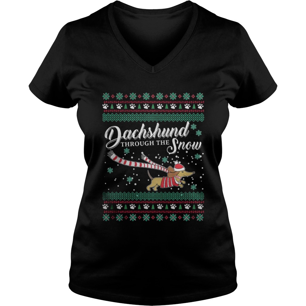 Dachshund through the snow sweatshirt Dachshund through the snow sweatshirt