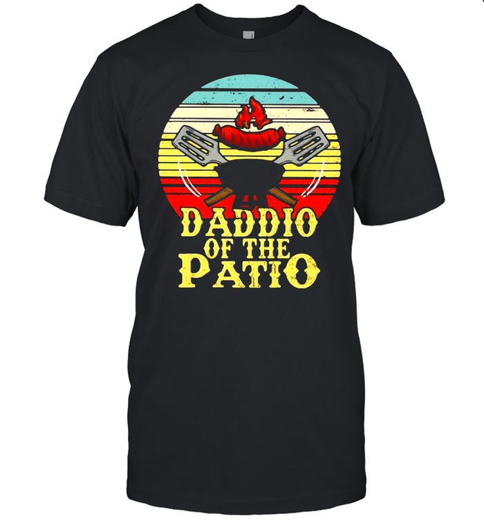 Daddio Of The Patio Vintage Retro T-shirt Daddio Of The Patio Vintage Retro T-shirt