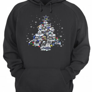 Dallas Cowboys all player Christmas Tree shirt 3