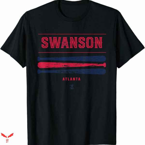 Dansby Swanson T-shirt Minimal Style
