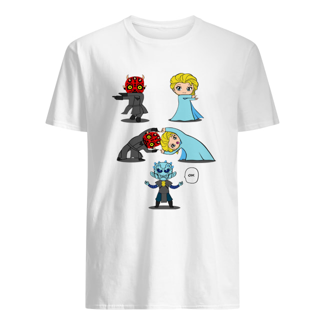 Darth Maul Fusions Elsa Night King shirt Darth Maul Fusions Elsa Night King shirt