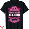Davey Allison T-Shirt Allison First Name T-Shirt Sport
