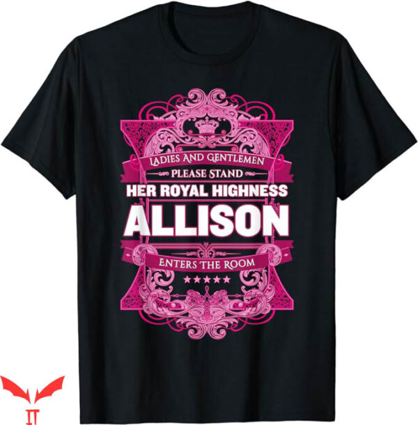Davey Allison T-Shirt Allison First Name T-Shirt Sport