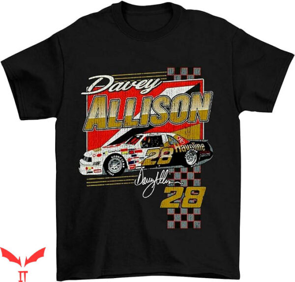 Davey Allison T-Shirt Vintage Davey for Fans 1987 Sport