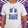 Dawson Knox T-Shirt Allen Knox Buffalo Football Bills Mafia