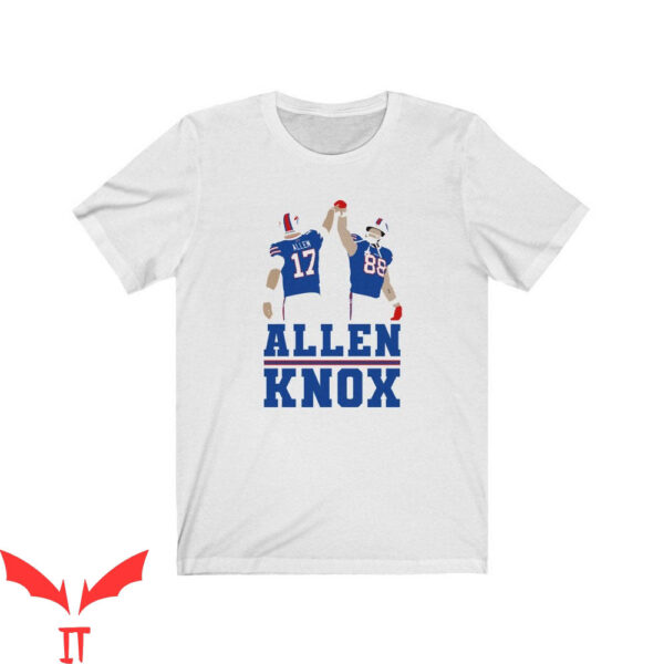 Dawson Knox T-Shirt Allen Knox Buffalo Football Bills Mafia