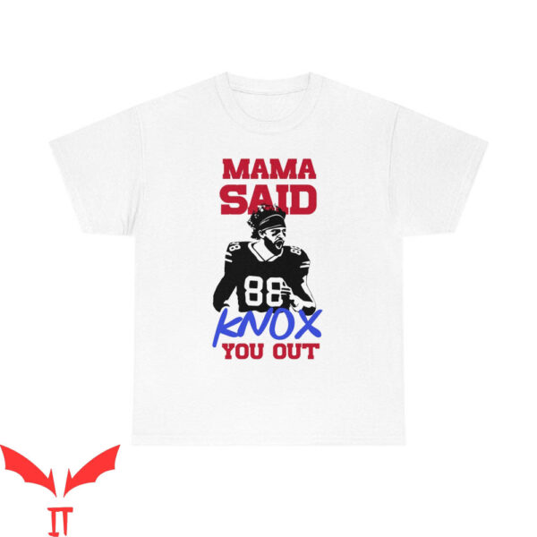 Dawson Knox T-Shirt Buffalo Mafia Adult Swea Vintage