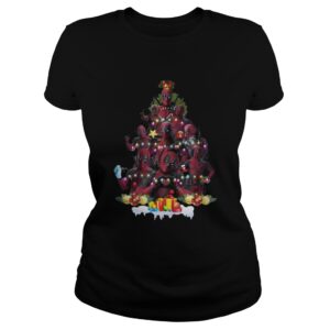 Deadpool Christmas Tree Shirt 4