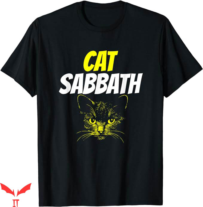 Deftones Cat T-Shirt Cat Sabbath Tee Shirt Music Deftones Cat T-Shirt Cat Sabbath Tee Shirt Music