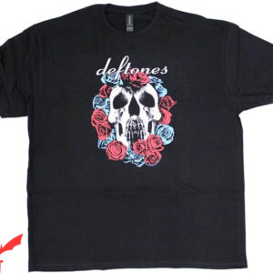 Deftones Cat T-Shirt Deftones Skull T-Shirt Music