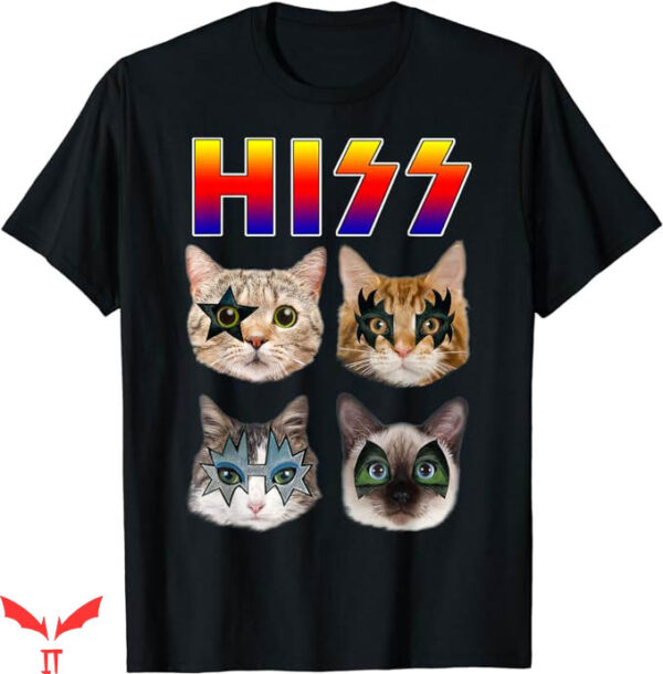 Deftones Cat T-Shirt Hiss Funny Cats Kittens Rock Rockin
