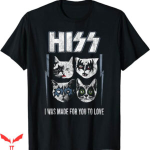 Deftones Cat T-Shirt I Was Made 4U To Love Tee Music