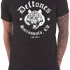 Deftones Cat T-Shirt Sacramento Tiger Band Music