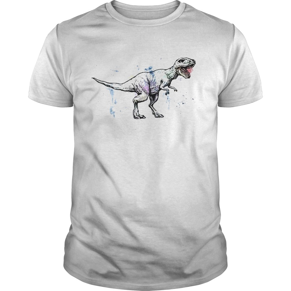 Dinosaurs T Rex Watercolor shirt Dinosaurs T Rex Watercolor shirt