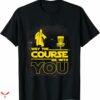Disc Golf T-shirt Be With You