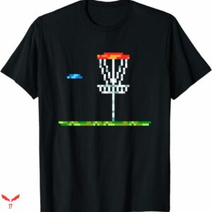 Disc Golf T-shirt Game Pixel