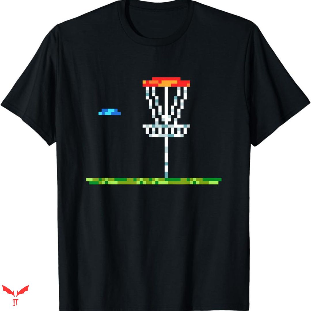 Disc Golf T-shirt Game Pixel Disc Golf T-shirt Game Pixel