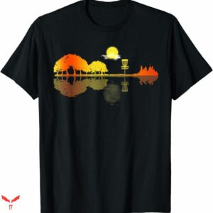 Disc Golf T-shirt Guitar Yellow
