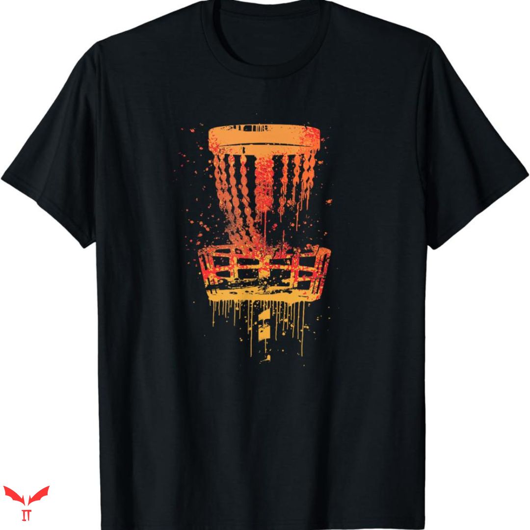 Disc Golf T-shirt Minimal Style Disc Golf T-shirt Minimal Style