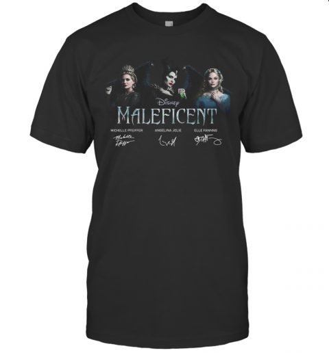 Disney Maleficent Signatures T-Shirt