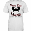 Disney Mickey Mouse Ears And Nurse Kind Of Girl Mask T-Shirt
