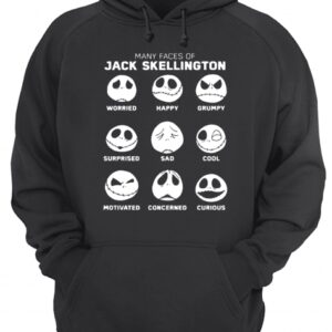 Disney The Nightmare Before Christmas Jack Pumpkin Faces shirt 3