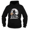 Dont Stop Believin Funny Bigfoot Santa Moon Christmas shirt