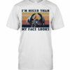Dragon I’M Nicer Than My Face Looks Vintage T-Shirt