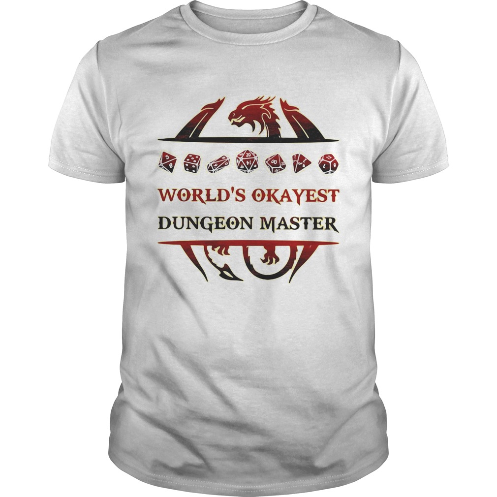 Dragon worlds okayest dungeon master shirt Dragon worlds okayest dungeon master shirt